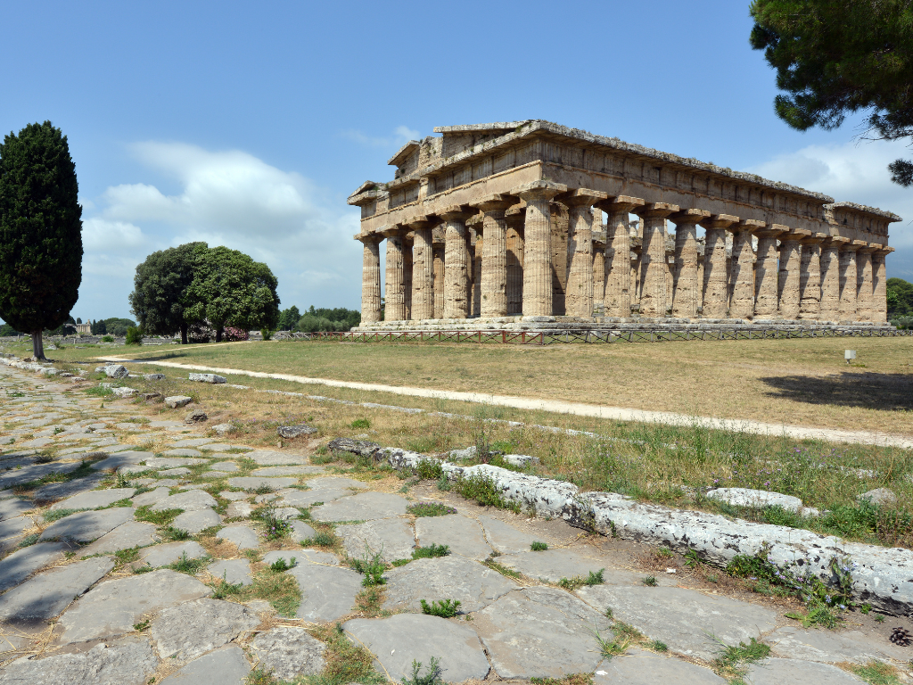 Paestum, Buffalo Mozzarella Tasting, Light lunch