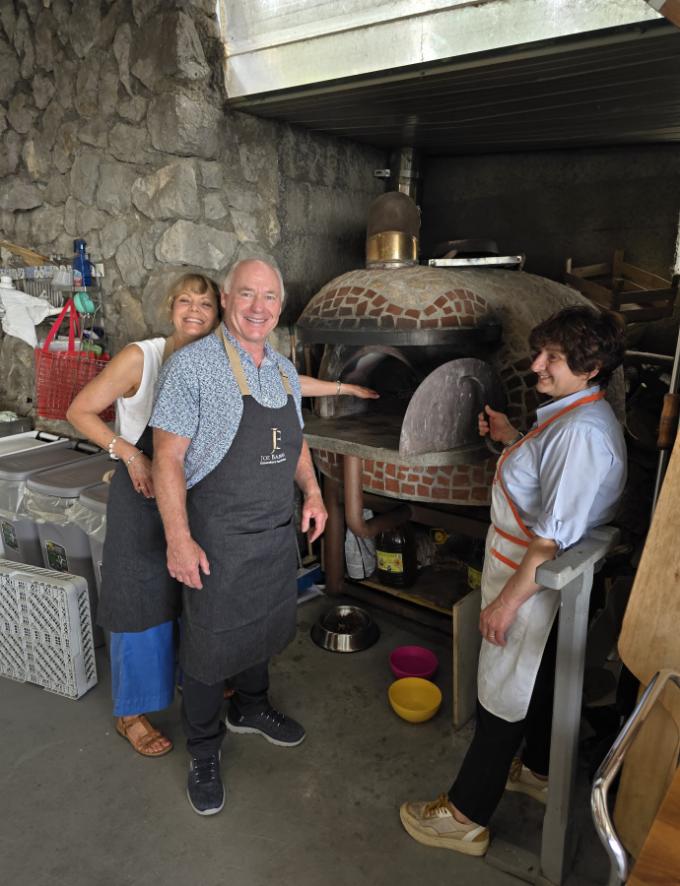 Pompeii, Pizza Class, and Olive Oil