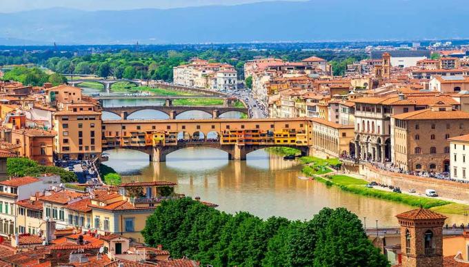 Florence and Lucca