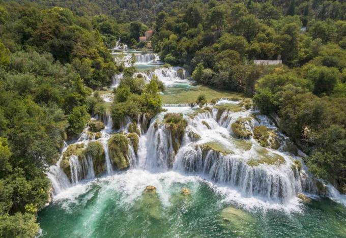 Krka Waterfalls & Split City Tour